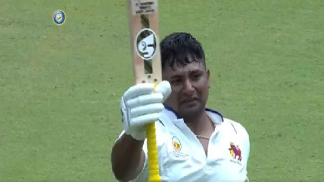 Ranji Trophy Final 2022 Mumbai Vs Madhya Pradesh Sarfaraz Khan Century