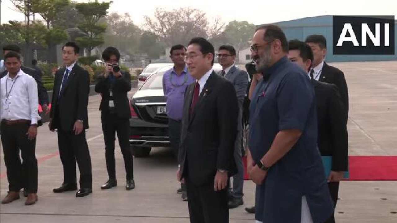 Japan PM Fumio Kishida India Visit ಭರತಕಕ ಆಗಮಸದ ಜಪನ ಪರಧನ