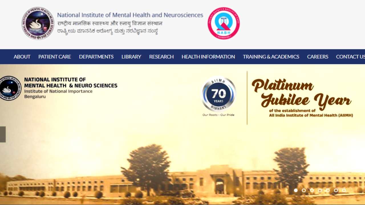 NIMHANS Recruitment 2024 01 ಪರಜಕಟ ಅಸಸಯಟ ಹದದಗಗ ವಕ ಇನ