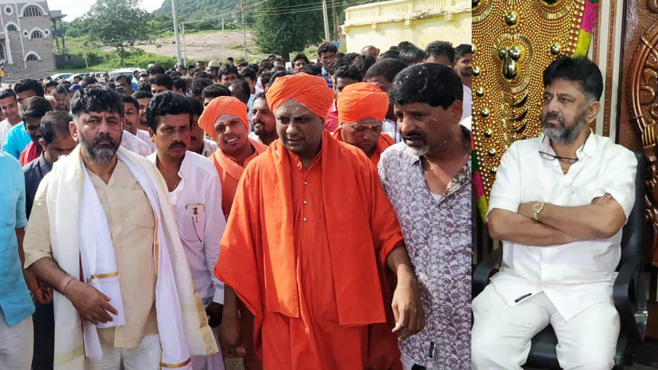 ಸುದೀರ್ಘ ಸುತ್ತಾಟದಿಂದ ಡಿಕೆಶಿ ಸುಸ್ತು, ಇಂದು ದಿನವಿಡೀ ಮನೆಯಲ್ಲೇ.. ಸುದೀರ್ಘ ಸುತ್ತಾಟದಿಂದ ಡಿಕೆಶಿ ಸುಸ್ತು, ಇಂದು ದಿನವಿಡೀ ಮನೆಯಲ್ಲೇ..
