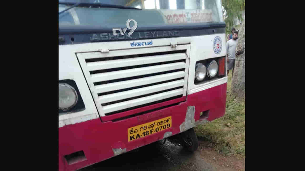 KSRTC ಬಸ್ ಡಿಕ್ಕಿ, ಬೈಕ್ ಸವಾರರಿಬ್ಬರ ದುರ್ಮರಣ