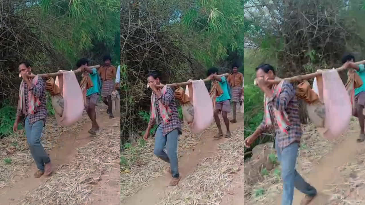 ಆಸ್ಪತ್ರೆ ಇಲ್ಲ, ರಸ್ತೆಯೂ ಇಲ್ಲ: 17 ಕಿ.ಮೀ ಹೊತ್ತು ಸಾಗಿದ್ರೂ ಜೀವ ಉಳಿಯಲಿಲ್ಲ!