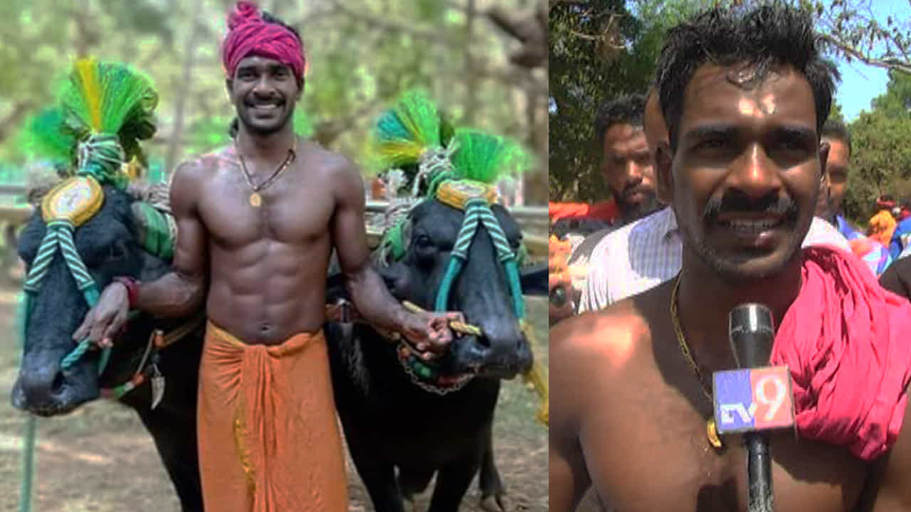 ಹಿಂದಿನ ಎಲ್ಲಾ ದಾಖಲೆ ಉಡೀಸ್: ಹೊಸ ದಾಖಲೆ ನಿರ್ಮಿಸಿದ ಕಂಬಳ ವೀರ! ಹಿಂದಿನ ಎಲ್ಲಾ ದಾಖಲೆ ಉಡೀಸ್: ಹೊಸ ದಾಖಲೆ ನಿರ್ಮಿಸಿದ ಕಂಬಳ ವೀರ!