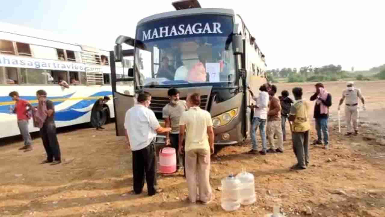 ಗುಜರಾತ್​ನಲ್ಲಿ ಸಿಕ್ಕಿಹಾಕಿಕೊಂಡಿದ್ದ 4385 ಮೀನುಗಾರರು 56 ಬಸ್​ಗಳಲ್ಲಿ ವಾಪಸ್!