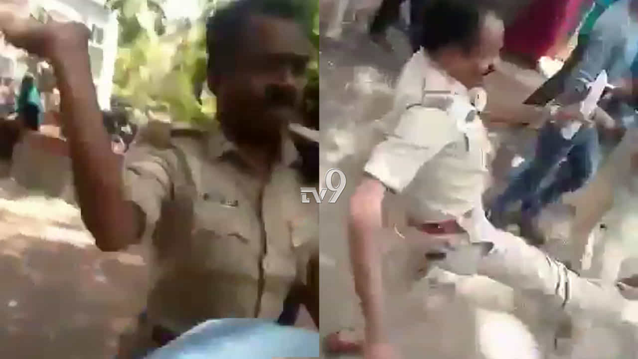 ಮೊದಲೇ ವಲಸೆ ಕಾರ್ಮಿಕ ಬಳಲಿದ್ದಾನೆ, ಆತನ ಮೇಲೆ ಈ ಪೊಲೀಸಪ್ಪನ ದರ್ಪ! ಮೊದಲೇ ವಲಸೆ ಕಾರ್ಮಿಕ ಬಳಲಿದ್ದಾನೆ, ಆತನ ಮೇಲೆ ಈ ಪೊಲೀಸಪ್ಪನ ದರ್ಪ!