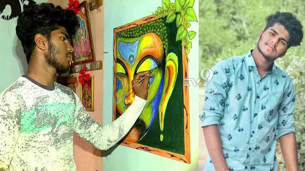 ಲಾಕ್ಡೌನ್: ಕಾಲಹರಣ ಮಾಡದೆ ಮನೆಗೋಡೆ ಮೇಲೆಲ್ಲ ಚಿತ್ತಾರ ಮೂಡಿಸಿದ! ಲಾಕ್ಡೌನ್: ಕಾಲಹರಣ ಮಾಡದೆ ಮನೆಗೋಡೆ ಮೇಲೆಲ್ಲ ಚಿತ್ತಾರ ಮೂಡಿಸಿದ!
