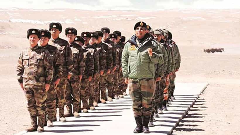 ಚೀನಾದಿಂದ ಸಂಭಾವ್ಯ ದಾಳಿ, ಗಡಿಯಲ್ಲಿ ಭಾರಿ ಸೇನೆ ಜಮಾವಣೆ