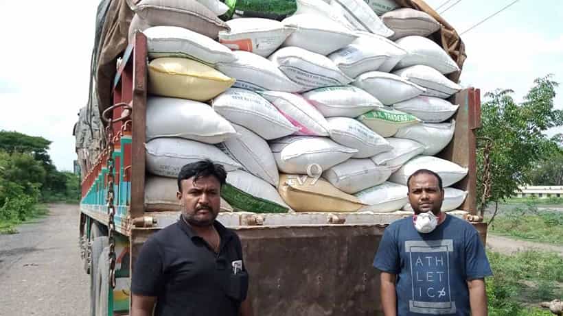 ಗುಜರಾತ್ಗೆ ಪಡಿತರ ಅಕ್ಕಿಯ ಅಕ್ರಮ ಸಾಗಾಟ, 41ಟನ್ ಅಕ್ಕಿ ಜಪ್ತಿ