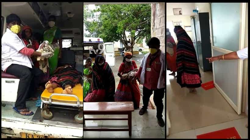108 ಆ್ಯಂಬುಲೆನ್ಸ್ನಲ್ಲೇ ಹೆರಿಗೆ, ಆಸ್ಪತ್ರೆಗೆ ನಡೆದೇ ಬಂದ ಬಾಣಂತಿ, ಮುಂದೇನಾಯ್ತು?
