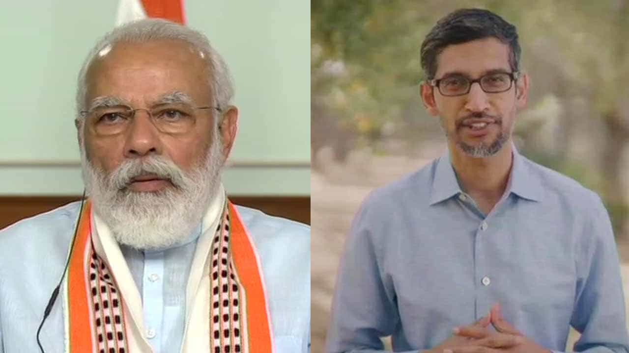 ಭಾರತದಲ್ಲಿ ಡಿಜಿಟಲ್ ಕ್ರಾಂತಿ: ಗೂಗಲ್ನಿಂದ 75,000 ಕೋಟಿ ರೂ. ಹೂಡಿಕೆ ಭಾರತದಲ್ಲಿ ಡಿಜಿಟಲ್ ಕ್ರಾಂತಿ: ಗೂಗಲ್ನಿಂದ 75,000 ಕೋಟಿ ರೂ. ಹೂಡಿಕೆ