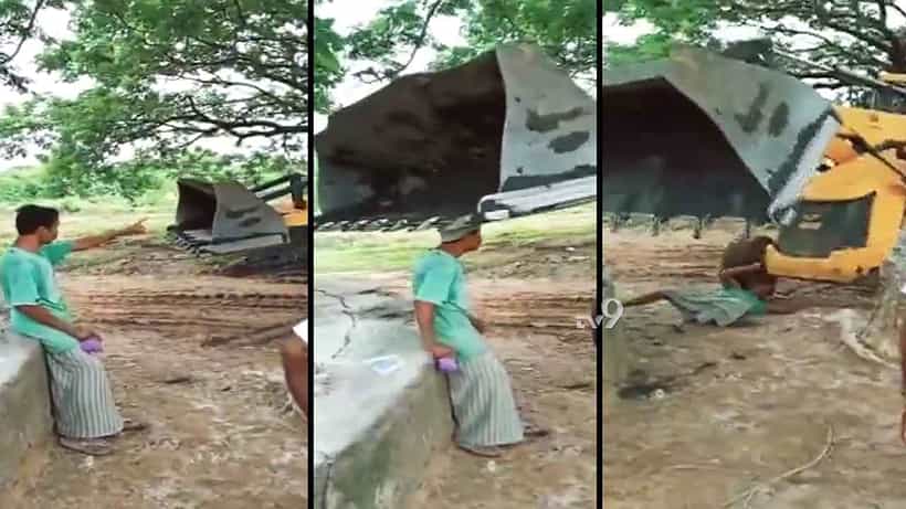 ಗ್ರಾಮಸ್ಥನ ಸವಾಲ್! ಘರ್ಜಿಸಿದ JCB ಡ್ರೈವರ್.. ಮುಂದೇನಾಯ್ತು?