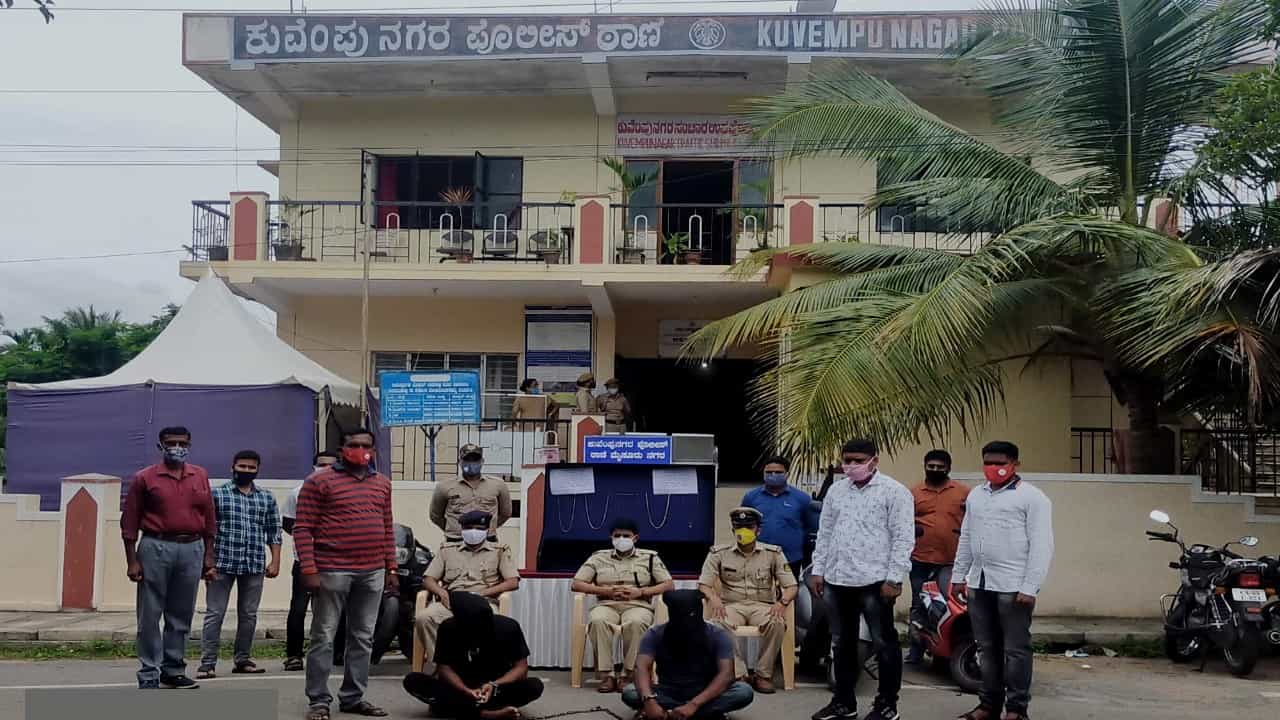 C+ ಸರಗಳ್ಳರ ಬಂಧಿಸಿದ ಪೊಲೀಸರಿಗೆ ಈಗ ಕೊರೊನಾ ಭೀತಿ