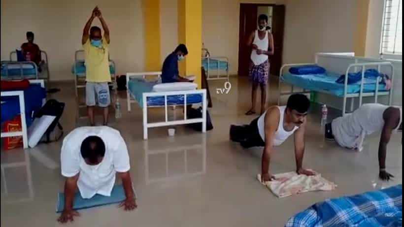 ಕೊರೊನಾ ಆಸ್ಪತ್ರೆಯಲ್ಲೊಬ್ಬ ಯೋಗ ಗುರು ಚಾಂದ್ ಪಾಶಾ!