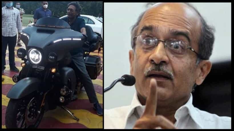 ಹೆಲ್ಮೆಟ್ ಹಾಕದೆ ಬೈಕ್ ಮೇಲೆ ಕುಳಿತ CJ, ಇದನ್ನು ಪ್ರಶ್ನಿಸಿದ್ದ ಭೂಷಣ್ಗೆ ದಂಡನಾ, ಜೈಲು ಶಿಕ್ಷೆನಾ?