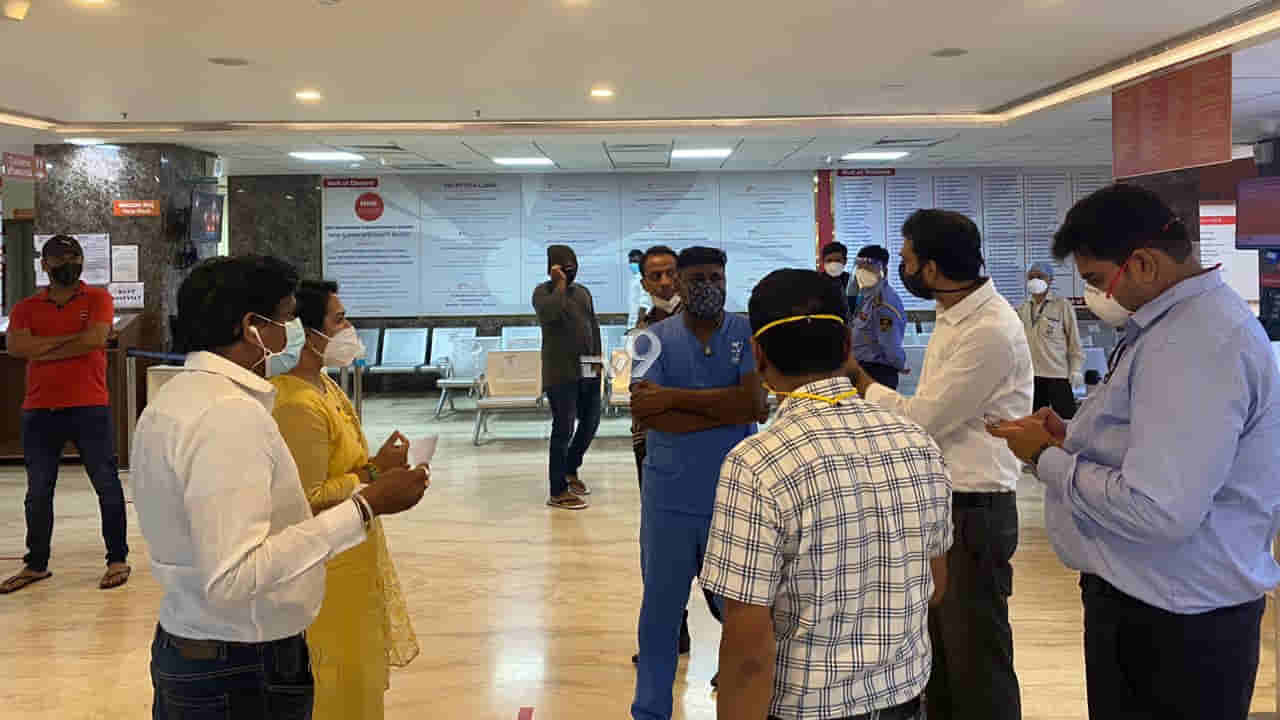 ಖಾಸಗಿ ಆಸ್ಪತ್ರೆಯ ಕಳ್ಳಾಟಕ್ಕೆ ಬಿಬಿಎಂಪಿ ಅಧಿಕಾರಿಗಳಿಂದ ಬಿತ್ತು ಬ್ರೇಕ್, OPD ಸೀಲ್