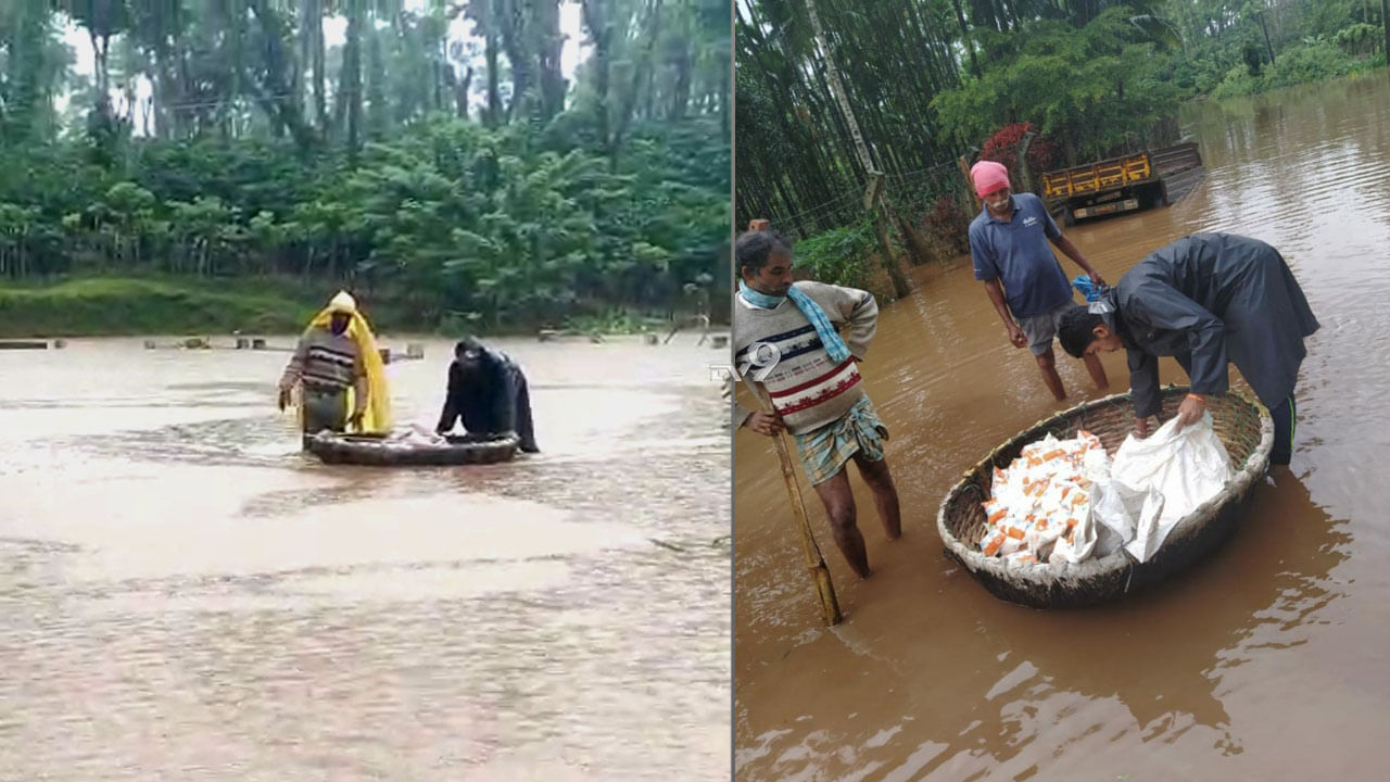 ಹಾಲು ನೀಡಲು ಉಕ್ಕಿ ಹರಿಯುವ ನದಿಯನ್ನೇ ದಾಟಿದ ಯುವಕ, ಎಲ್ಲಿ?