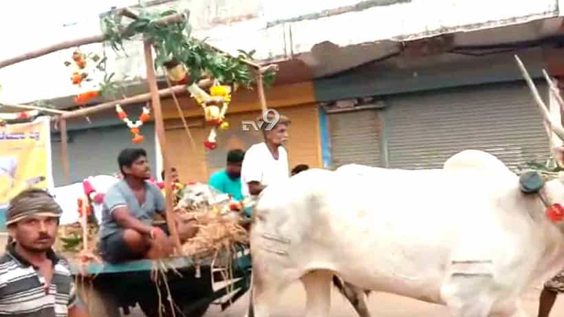 ಎತ್ತಿಗೆ ನಡೆಯಿತು ಮನುಷ್ಯರಂತೆ ಶಾಸ್ತ್ರೋಕ್ತ ಅಂತ್ಯಕ್ರಿಯೆ, ಯಾವೂರಲ್ಲಿ?