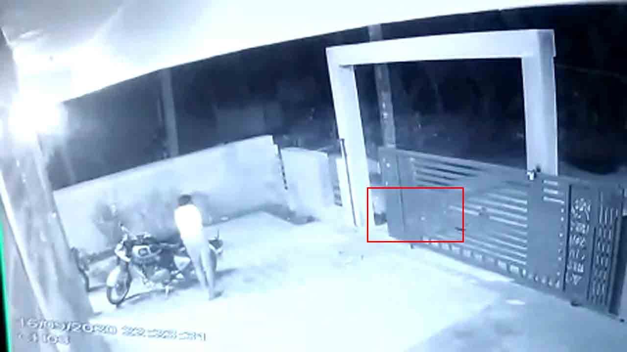 ಯಾಮಾರಿದರೆ ಯಮಲೋಕ ಸೇರುತ್ತಿದ್ದ: ಚಿರತೆ ದಾಳಿಯ ದೃಶ್ಯ CCTV ಯಲ್ಲಿ ಸೆರೆ..
