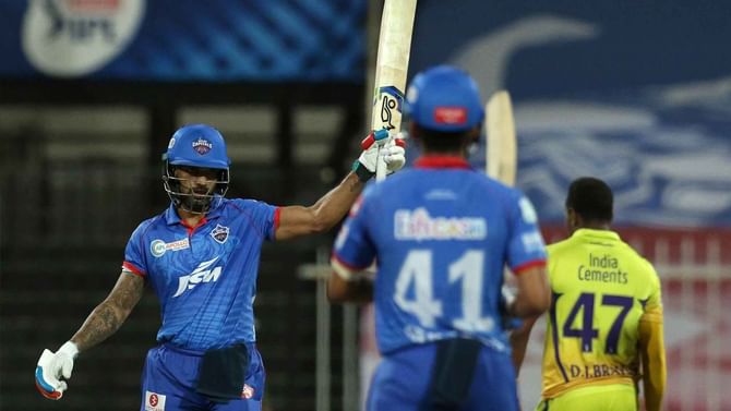 IPL 2020: DC vs CSK ಧವನ್ ಗೆಲುವಿನ ಶತಕದಾಟ, ಚೆನ್ನೈಗೆ ಸೋಲಿನ ಪಾಠ.. IPL 2020: DC vs CSK ಧವನ್ ಗೆಲುವಿನ ಶತಕದಾಟ, ಚೆನ್ನೈಗೆ ಸೋಲಿನ ಪಾಠ..