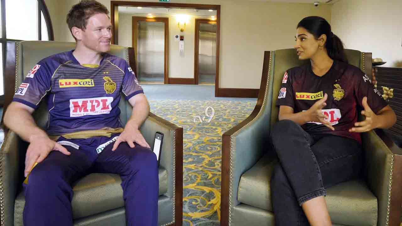 IPL 2020: KKR ಆಟಗಾರ ಹಾಗೂ ಇಂಗ್ಲೆಂಡ್‌ ನಾಯಕ Eoin ಮೋರ್ಗನ್ ಜೊತೆ‌ Tv9 Exclusive