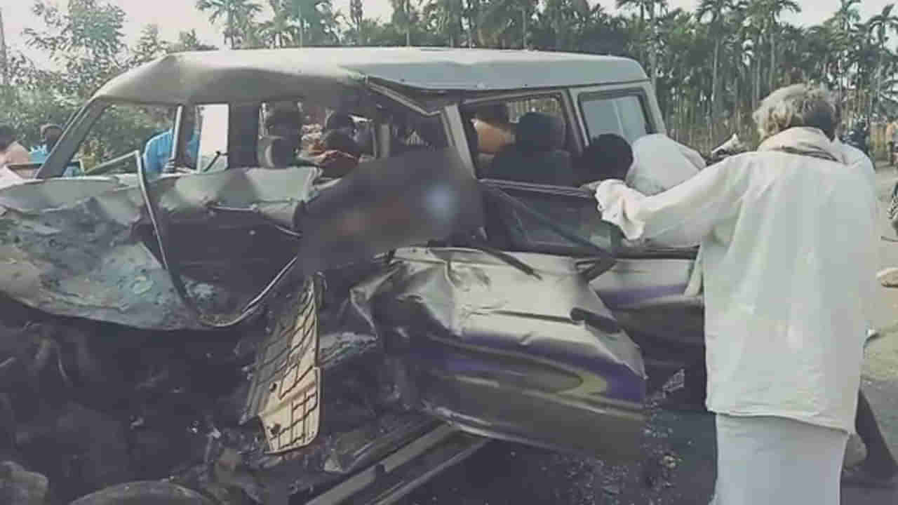 ಶಿವಗಂಗಾ ಬಳಿ ಲಾರಿ, ಕಾರುಗಳ ಮಧ್ಯೆ ಸರಣಿ ಅಪಘಾತ: ಒಬ್ಬರ ಸಾವು