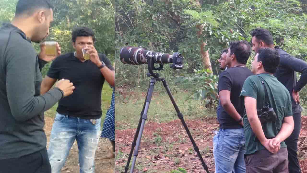 ಜೋಯಿಡಾದಲ್ಲಿ ಸ್ಪೆಷಲ್ ಜೇನು ಸವಿದು.. ಹಾರ್ನ್ ಬಿಲ್ ಪಕ್ಷಿ ವೀಕ್ಷಿಸಿ ಪುನೀತರಾದ ಅಪ್ಪು! ಜೋಯಿಡಾದಲ್ಲಿ ಸ್ಪೆಷಲ್ ಜೇನು ಸವಿದು.. ಹಾರ್ನ್ ಬಿಲ್ ಪಕ್ಷಿ ವೀಕ್ಷಿಸಿ ಪುನೀತರಾದ ಅಪ್ಪು!