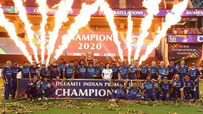 IPL 2020: MI vs DC FINAL ಮುಂಬೈ ಇಂಡಿಯನ್ಸ್‌ IPL-2020 ಚಾಂಪಿಯನ್ಸ್‌