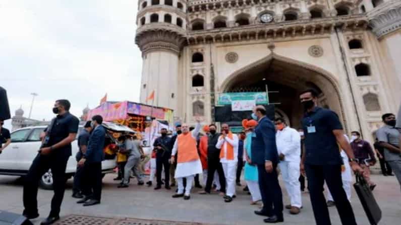 GHMC ಚುನಾವಣೆ: ಬಿಜೆಪಿಯ ಭಾಗ್ಯ ನಗರ vs ಟಿಆರ್​ಎಸ್​-ಎಐಎಂ​ಐಎಂ ನ ಹೈದರಾಬಾದ್ ನಡುವೆ ಯುದ್ಧ