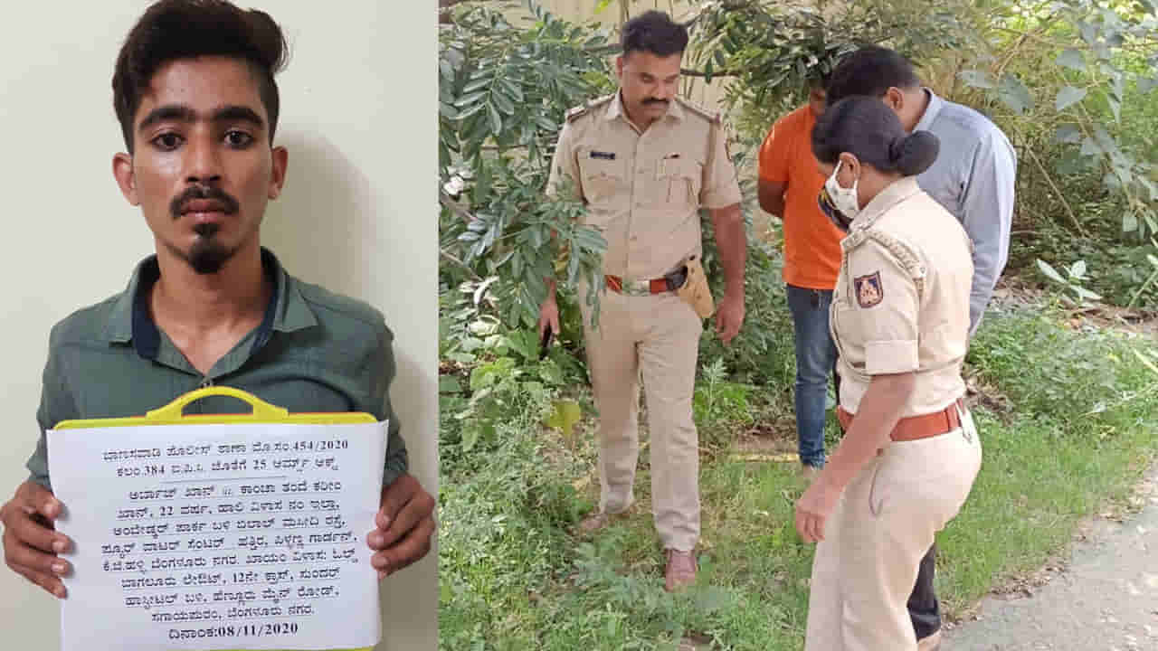 ಮಚ್ಚು ಹಿಡಿದು ಸುಲಿಗೆ ಮಾಡುತ್ತಿದ್ದ ಪುಂಡನ ಬಂಧನ