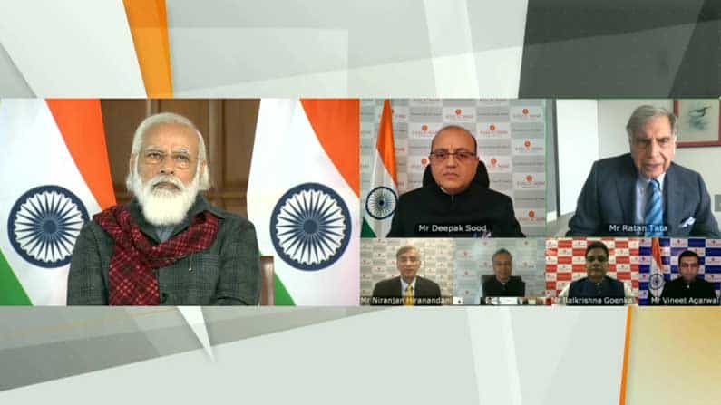 ಉದ್ಯಮಿಗಳನ್ನುದ್ದೇಶಿಸಿ ‘Why not India?’ ಎಂದು ಪ್ರಶ್ನಿಸಿದ ಪ್ರಧಾನಿ ನರೇಂದ್ರ ಮೋದಿ: 5 ಟ್ರಿಲಿಯನ್ ಆರ್ಥಿಕತೆಗೆ ಪಂಥಾಹ್ವಾನ ಉದ್ಯಮಿಗಳನ್ನುದ್ದೇಶಿಸಿ ‘Why not India?’ ಎಂದು ಪ್ರಶ್ನಿಸಿದ ಪ್ರಧಾನಿ ನರೇಂದ್ರ ಮೋದಿ: 5 ಟ್ರಿಲಿಯನ್ ಆರ್ಥಿಕತೆಗೆ ಪಂಥಾಹ್ವಾನ