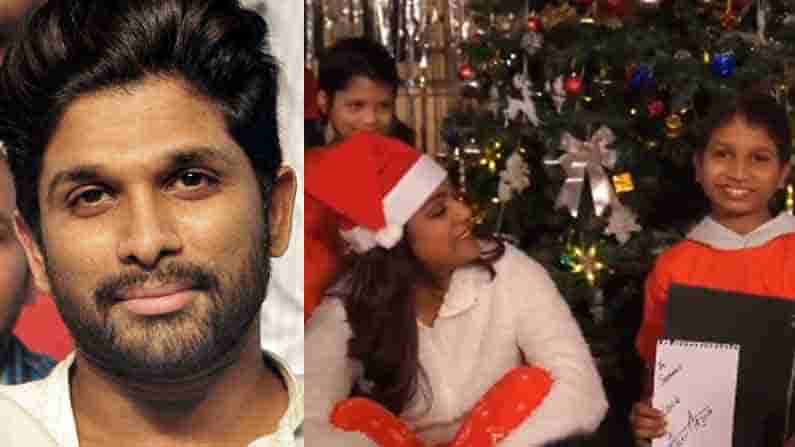 ಅನಾಥಾಶ್ರಮದ ಪುಟ್ಟ ಅಭಿಮಾನಿಯ ಆಸೆ ನೆರವೇರಿಸಿ, ನಗು ಮೂಡಿಸಿದ ಅಲ್ಲು ಅರ್ಜುನ್