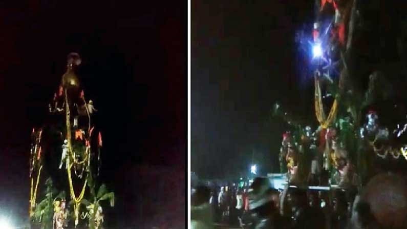 ಕದ್ದು-ಮುಚ್ಚಿ ರಥ ಎಳೆಯುವ ಭಕ್ತರು; ಅಧಿಕಾರಿಗಳಿಗೆ ಸಂಕಟ ತಂದಿಡುತ್ತಿವೆ ಜಾತ್ರೆಗಳು ಕದ್ದು-ಮುಚ್ಚಿ ರಥ ಎಳೆಯುವ ಭಕ್ತರು; ಅಧಿಕಾರಿಗಳಿಗೆ ಸಂಕಟ ತಂದಿಡುತ್ತಿವೆ ಜಾತ್ರೆಗಳು