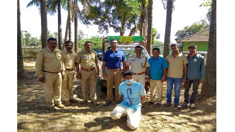 ಕೊರೊನಾ ಟೆಸ್ಟ್ ವೇಳೆ ಎಸ್ಕೇಪ್ ಆಗಿದ್ದ ಮರಗಳ್ಳ ಮತ್ತೆ ಸಿಕ್ಕಿಬಿದ್ದ