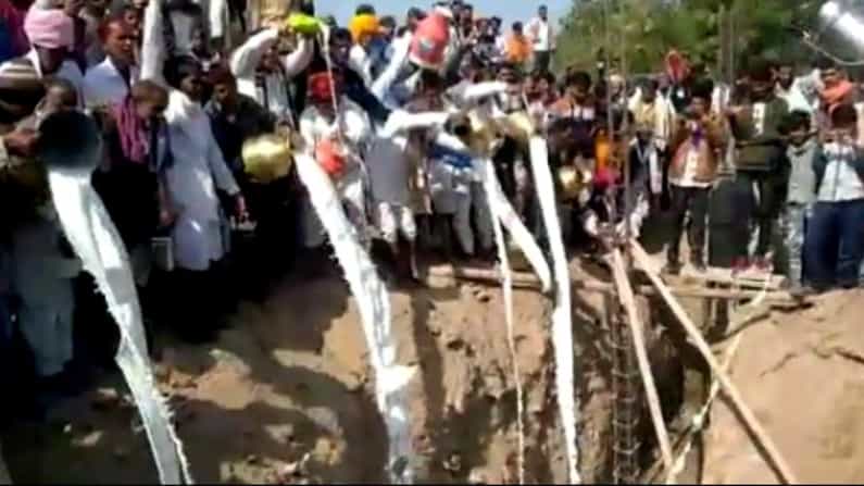 ಈ ದೇವಸ್ಥಾನದ ಅಡಿಗಲ್ಲು ಕಾರ್ಯಕ್ರಮಕ್ಕೆ ಬಳಕೆಯಾಗಿದ್ದು 11 ಸಾವಿರ ಲೀಟರ್ ಹಾಲು-ತುಪ್ಪ!