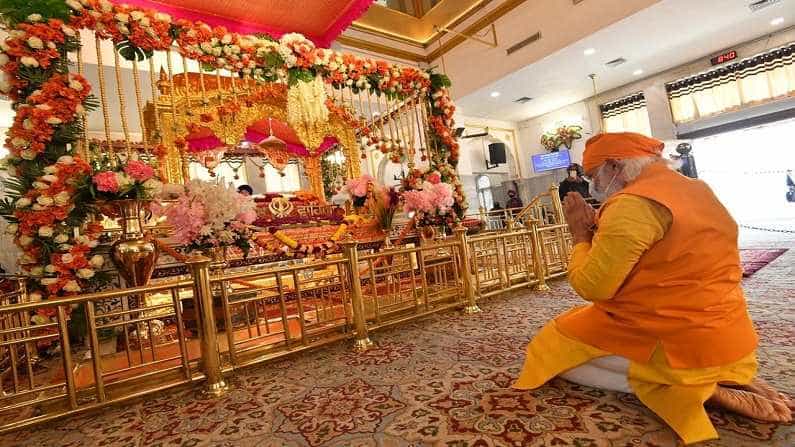 ಐತಿಹಾಸಿಕ ಗುರುದ್ವಾರ ರಕಬ್ ಗಂಜ್ ಸಾಹಿಬ್ಗೆ ಪ್ರಧಾನಿ ನರೇಂದ್ರ ಮೋದಿ ಭೇಟಿ