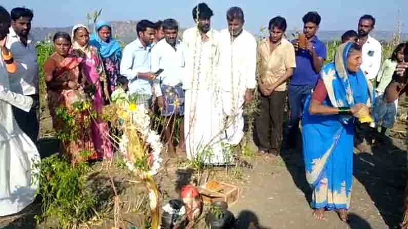ಪುಂಡಿಗಿಡದಲ್ಲಿ ಬೊಮ್ಮಸಾಗರದ ದುರ್ಗಾದೇವಿ ಅವತಾರವಂತೆ.. ವದಂತಿ ಕೇಳಿ ಹರಿದು ಬಂದ ಭಕ್ತ ಗಣ, ಯಾವೂರಲ್ಲಿ? ಪುಂಡಿಗಿಡದಲ್ಲಿ ಬೊಮ್ಮಸಾಗರದ ದುರ್ಗಾದೇವಿ ಅವತಾರವಂತೆ.. ವದಂತಿ ಕೇಳಿ ಹರಿದು ಬಂದ ಭಕ್ತ ಗಣ, ಯಾವೂರಲ್ಲಿ?