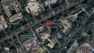 Blast at Embassy Of Israel In India ದೆಹಲಿಯ ಇಸ್ರೇಲ್‌ ರಾಯಭಾರ ಕಚೇರಿ ಬಳಿ ಸ್ಫೋಟ: 5-6 ವಾಹನಗಳು ಜಖಂ
