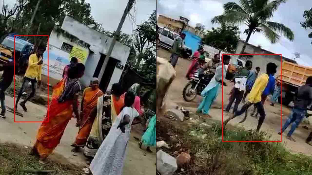 ಮಚ್ಚು ಹಿಡಿದು ಆವಾಜ್ ಹಾಕಿದ KGF ಯುವಕನ ಬೆದರಿಕೆ ವಿಡಿಯೋ ಆಯ್ತು ಫುಲ್ ವೈರಲ್ ಮಚ್ಚು ಹಿಡಿದು ಆವಾಜ್ ಹಾಕಿದ KGF ಯುವಕನ ಬೆದರಿಕೆ ವಿಡಿಯೋ ಆಯ್ತು ಫುಲ್ ವೈರಲ್