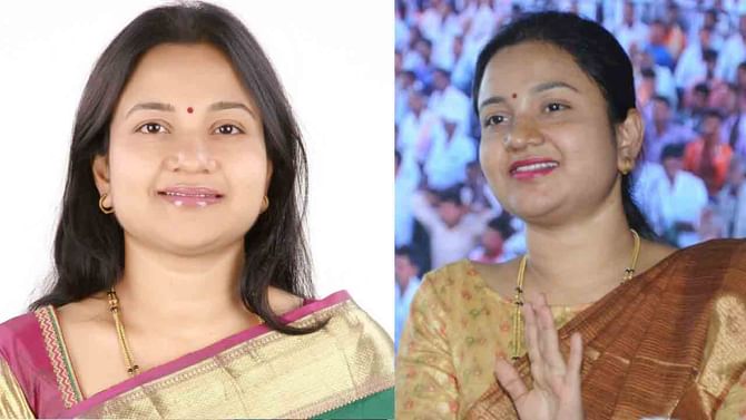 ಮಂಡ್ಯದ JDS ಟಿಕೆಟ್ ಆಕಾಂಕ್ಷಿಯಾಗಿದ್ದ.. ನಿವೃತ್ತ IRS ಅಧಿಕಾರಿ ಲಕ್ಷ್ಮೀ‌ ಅಶ್ವಿನ್‌ಗೌಡ BJP ಸೇರ್ಪಡೆ ಮುಂದೂಡಿಕೆ