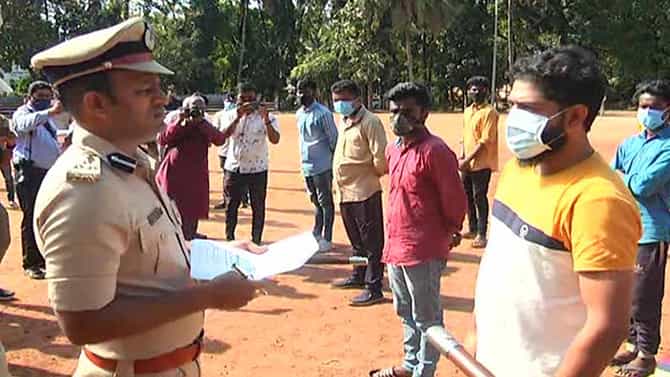 ಮಾದಕ ವಸ್ತು ಮಾರಾಟ ಹಾಗೂ ಸೇವನೆಯಲ್ಲಿ ತೊಡಗಿದ್ದವರಿಗೆ ಪೊಲೀಸರಿಂದ ಪಾಠ
