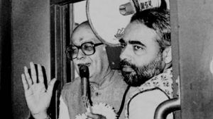 NARENDRA MODI AND ADVANI