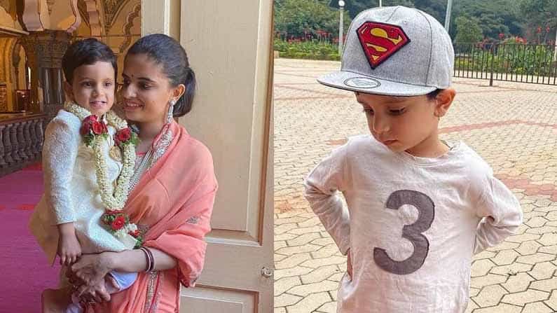 ಜೂ. ಒಡೆಯರ್ ಗೆ 3ನೇ ಹುಟ್ಟು ಹಬ್ಬ.. ಅಮ್ಮನ ತೋಳಲ್ಲಿ ನಲಿದಾಡಿದ ಕಂದ ಜೂ. ಒಡೆಯರ್ ಗೆ 3ನೇ ಹುಟ್ಟು ಹಬ್ಬ.. ಅಮ್ಮನ ತೋಳಲ್ಲಿ ನಲಿದಾಡಿದ ಕಂದ