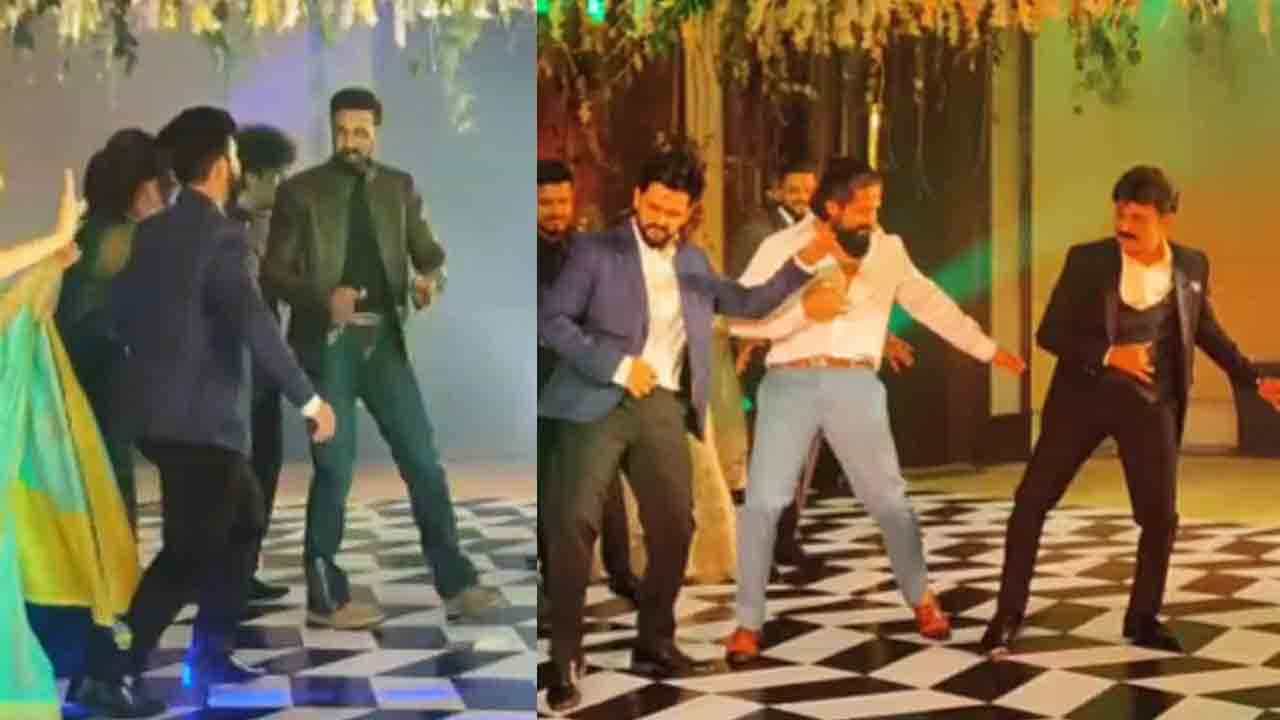 ರಮೇಶ್ ಅರವಿಂದ್ ಪುತ್ರಿ ನಿಹಾರಿಕಾ ರಿಸೆಪ್ಷನ್ನಲ್ಲಿ.. ಯಶ್, ಸುದೀಪ್ ಡಾನ್ಸ್ ಧಮಾಕಾ! ರಮೇಶ್ ಅರವಿಂದ್ ಪುತ್ರಿ ನಿಹಾರಿಕಾ ರಿಸೆಪ್ಷನ್ನಲ್ಲಿ.. ಯಶ್, ಸುದೀಪ್ ಡಾನ್ಸ್ ಧಮಾಕಾ!