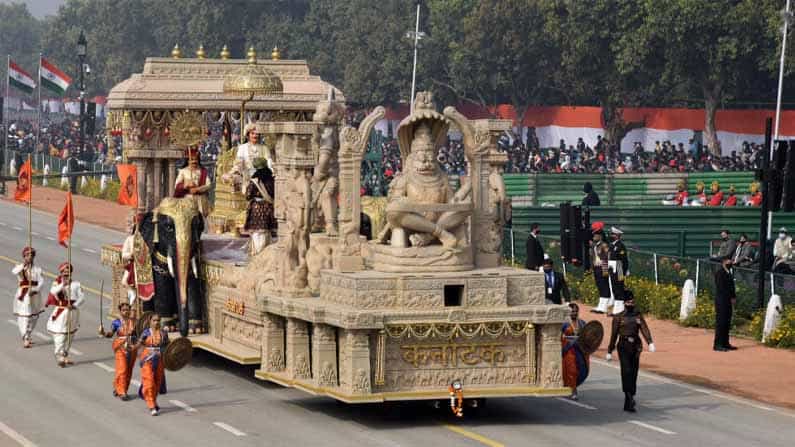 ಈ ಬಾರಿ ಗಣರಾಜ್ಯೋತ್ಸವಕ್ಕೆ ಕರ್ನಾಟಕದಿಂದ ವಿಜಯನಗರ ಸಾಮ್ರಾಜ್ಯದ ಸ್ತಬ್ಧಚಿತ್ರ! ಈ ಬಾರಿ ಗಣರಾಜ್ಯೋತ್ಸವಕ್ಕೆ ಕರ್ನಾಟಕದಿಂದ ವಿಜಯನಗರ ಸಾಮ್ರಾಜ್ಯದ ಸ್ತಬ್ಧಚಿತ್ರ!