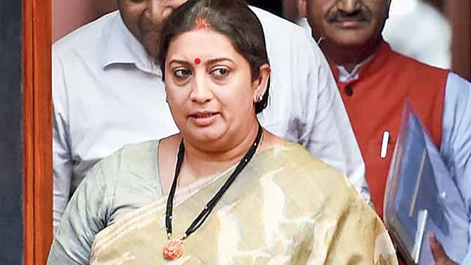 ಪಶ್ಚಿಮ ಬಂಗಾಳಕ್ಕೆ ಅಮಿತ್​ ಶಾ ಬದಲು ಸ್ಮೃತಿ ಇರಾನಿ ಭೇಟಿ; ಹೌರಹ್​ನಲ್ಲಿ ಪ್ರಚಾರ ಸಭೆ