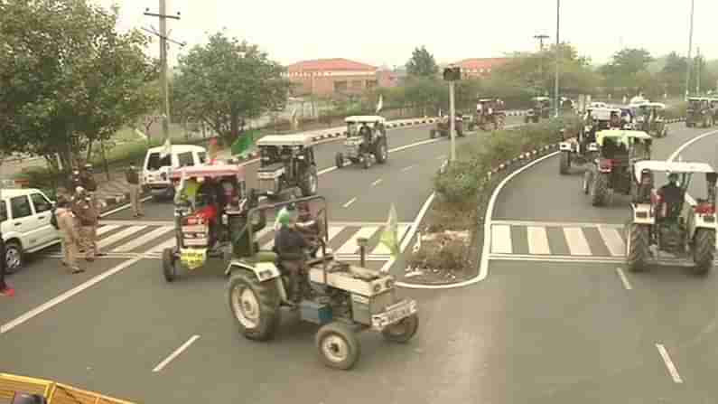 Delhi Chalo : ರೈತರ ಟ್ರ್ಯಾಕ್ಟರ್ ಗುಡುಗಿಗೆ ದೆಹಲಿ ಗಡಿ ಗಡಗಡ
