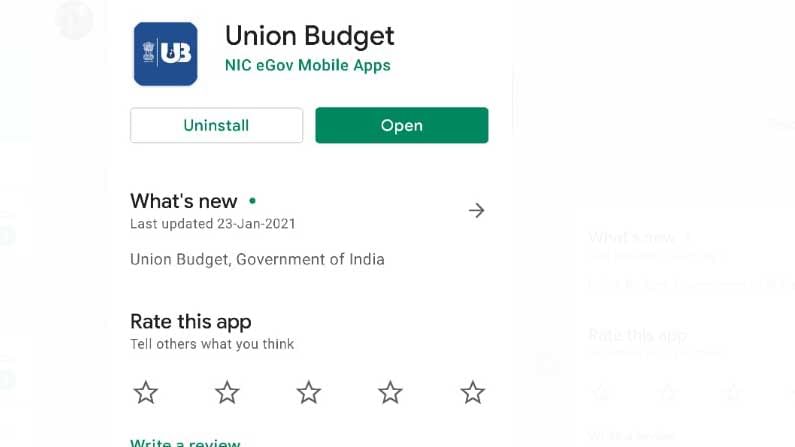 Budget app