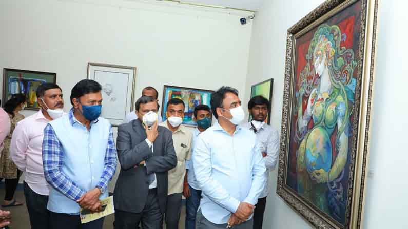 ವರ್ಚ್ಯುವಲ್ ಚಿತ್ರಸಂತೆ 2021: ಆನ್ಲೈನ್ನಲ್ಲಿ ಕಲಾವಿದನ ಕುಂಚ ಮಾತಾಡಿದಾಗ..