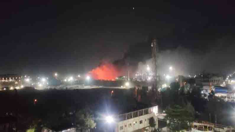 Gujarat Factory Blast: ಗುಜರಾತ್​ನ UPL-5 ರಾಸಾಯನಿಕ ಉತ್ಪಾದನಾ ಸ್ಥಾವರದಲ್ಲಿ ಭಾರಿ ಸ್ಫೋಟ