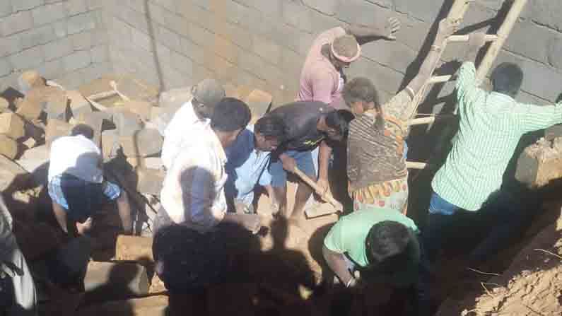 Wall Collapse ಸಂಪ್ ನಿರ್ಮಾಣದ ವೇಳೆ ಗೋಡೆ ಕುಸಿತ: ಮಹಿಳೆ ಸ್ಥಳದಲ್ಲೇ ಸಾವು